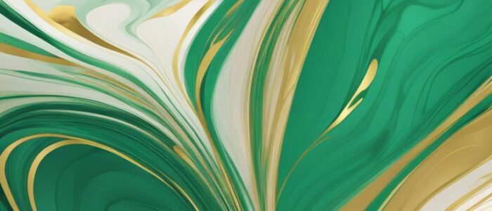 green and gold marble texture aesthetic illustration background 4