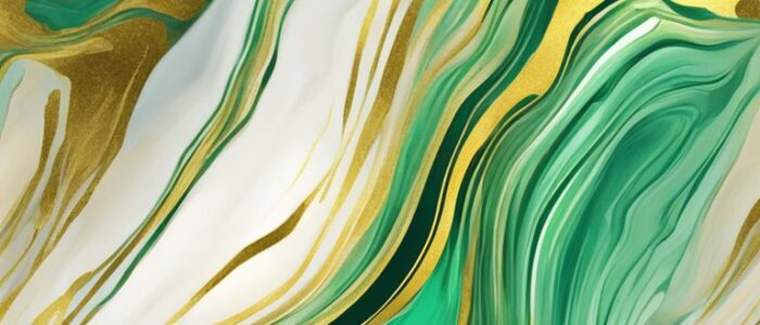 green and gold marble texture aesthetic illustration background 5