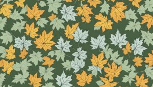 maple leaf subtle pattern background illustration 1