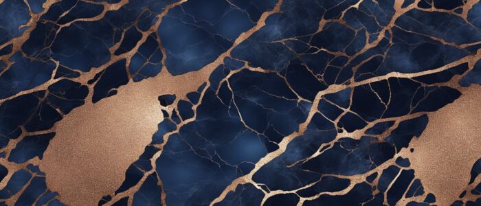 navy blue and rose gold marble texture aesthetic illustration background 2