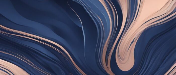 navy blue and rose gold marble texture aesthetic illustration background 4