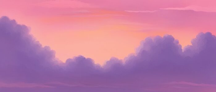 pastel colors sunset aesthetic background illustration 3