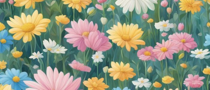 pastel spring flowers phone wallpaper aesthetic 8