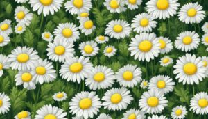 pattern daisy flower aesthetic background illustration 3