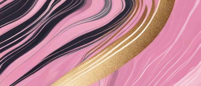 pink and gold marble texture aesthetic illustration background 4