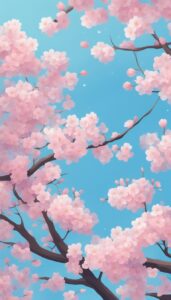 pink spring flowers phone wallpaper aesthetic 2