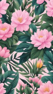 pink spring flowers phone wallpaper aesthetic 7