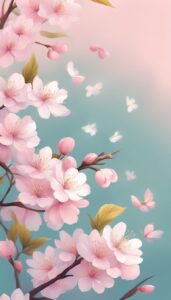 pink spring flowers phone wallpaper aesthetic 9