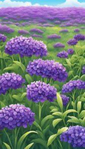 purple spring flowers phone wallpaper aesthetic 3