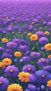 purple spring flowers phone wallpaper aesthetic 5