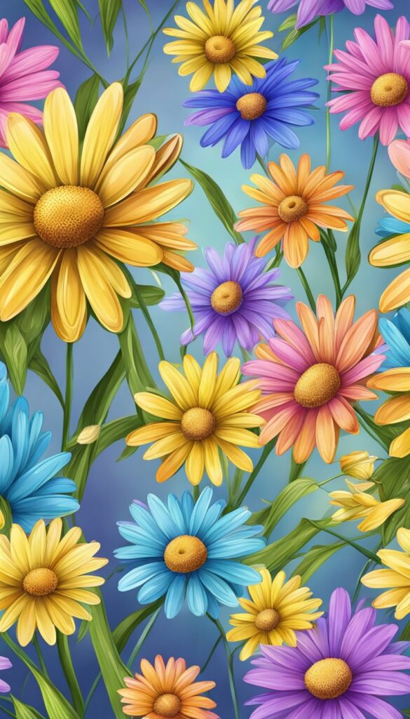 100+ Daisy Flower Aesthetic Backgrounds, Wallpapers, Illustrations ...