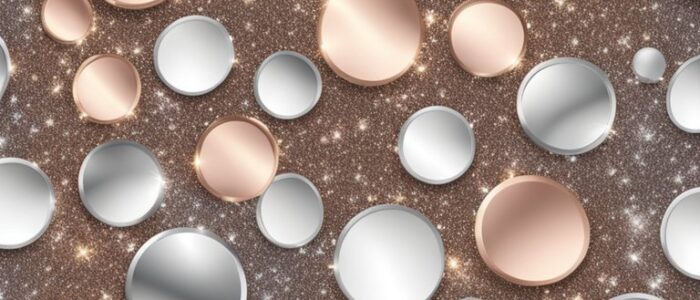 rose gold and silver glitter background wallpaper 5