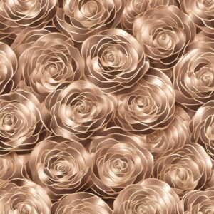 rose gold floral pattern background wallpaper 8