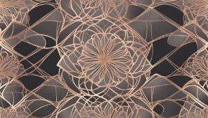 rose gold pattern background aesthetic 2