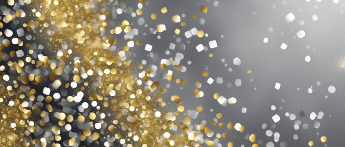 silver and gold glitter background wallpaper 1