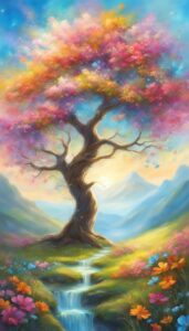 spring fantasy art phone wallpaper 3