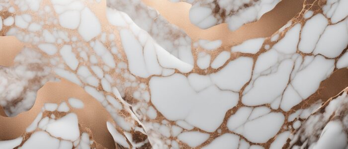 white and rose gold marble texture aesthetic illustration background 1