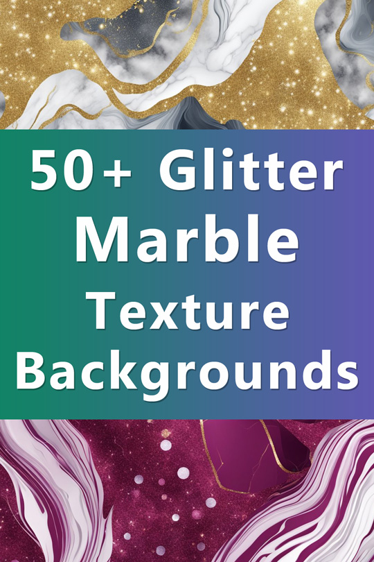 Glitter Marble Texture Aesthetic Backgrounds