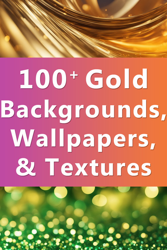 Gold Aesthetic Backgrounds, Wallpapers, Textures