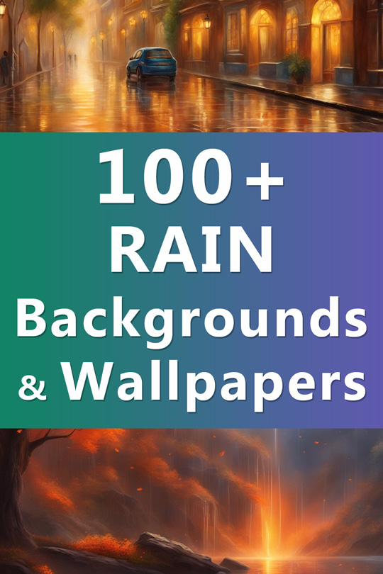 Rain Aesthetic Wallpapers and Backgrounds