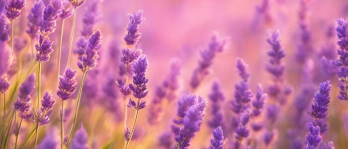 art lavender plants flowers background wallpaper aesthetic illustration 2