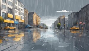 drawing rain background wallpaper aesthetic illustration 5