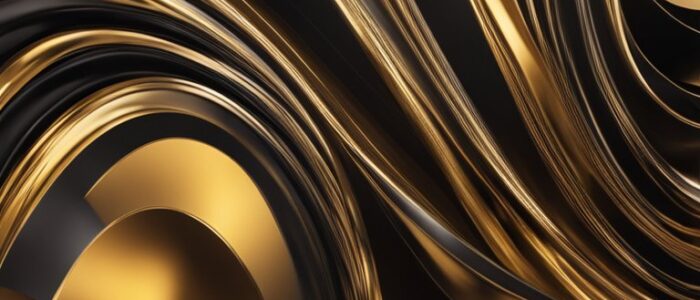 gold and black abstract background aesthetic wallpaper 2