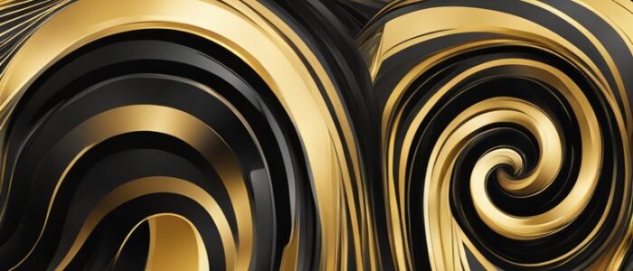 gold and black abstract background aesthetic wallpaper 4