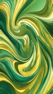 gold and green abstract background aesthetic wallpaper 5