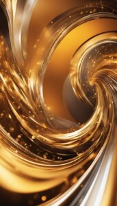 gold and orange abstract background aesthetic wallpaper 3