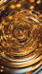 gold and orange abstract background aesthetic wallpaper 5