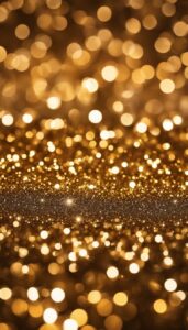 gold and orange glitter background aesthetic wallpaper 4