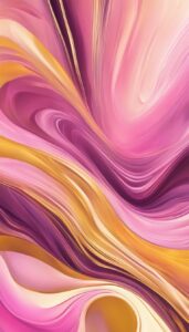 gold and pink abstract background aesthetic wallpaper 2