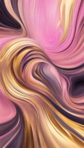 gold and pink abstract background aesthetic wallpaper 3