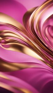 gold and pink abstract background aesthetic wallpaper 5