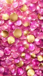 gold and pink glitter background aesthetic wallpaper 3