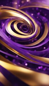 gold and purple abstract background aesthetic wallpaper 4