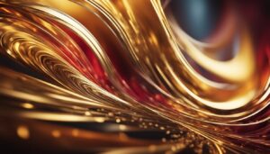 gold and red abstract background aesthetic wallpaper 1