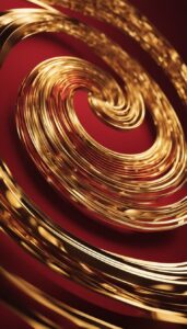 gold and red abstract background aesthetic wallpaper 2