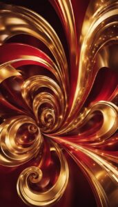 gold and red abstract background aesthetic wallpaper 3