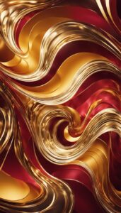 gold and red abstract background aesthetic wallpaper 5