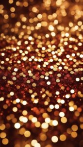 gold and red glitter Christmas background aesthetic wallpaper 6