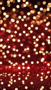 gold and red glitter Christmas background aesthetic wallpaper 8