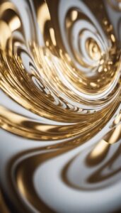 gold and white abstract background aesthetic wallpaper 2