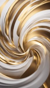 gold and white abstract background aesthetic wallpaper 3