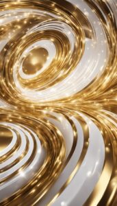 gold and white abstract background aesthetic wallpaper 5