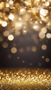 gold and white glitter background aesthetic wallpaper 2