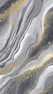 grey glitter marble background texture aesthetic wallpaper 3