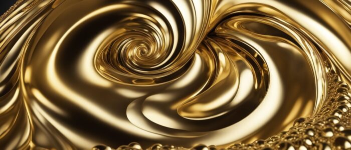 liquid gold texture abstract background aesthetic wallpaper 1