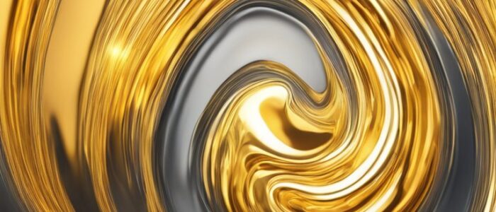 liquid gold texture abstract background aesthetic wallpaper 5